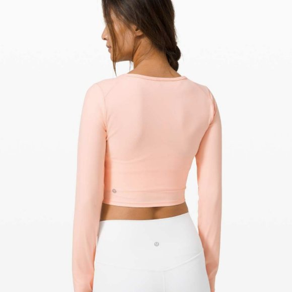 Looking for Lululemon Ever Elated Cropped Long Sleeve Size 6 any color - Picture 8 of 8